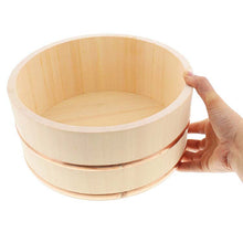 Muat gambar ke penampil Galeri, Ikegawa Wooden Bath Pail, Japanese Cypress, Hot Water Pail, Small, Made in Japan, Approximately   22x11.5cm (Bath Pail, Small Round, Hot Water Pail, Yuoke, Hinoki Cypress, Wooden, Wood Grain, Natural Wash Basin, Bath Bath)
