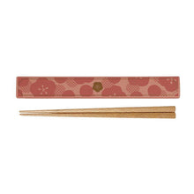 Muat gambar ke penampil Galeri, Chopsticks Chopsticks Box Set Umeka Pink Approx. 19.1x2.7x1.2cm T-06605
