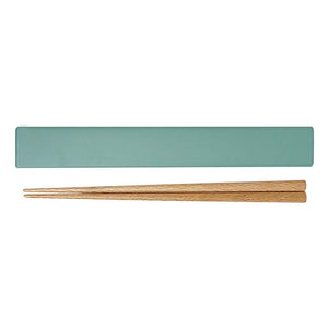 Chopsticks chopstick box set SUKITTO Green approx. 19.1x2.7x1.2cm T-06627