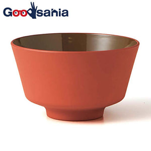 Bowl OWAN Corner Dry Lacquer Red   11.6x6.8cm