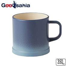 Laden Sie das Bild in den Galerie-Viewer, Mug Caston Caston Mug Blue 350ml (Mug Cup Tableware Lightweight Plastic Resin Coffee Tea Coffee Microwave Safe Dishwasher Safe Made in Japan)
