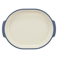 Laden Sie das Bild in den Galerie-Viewer, Plate caston Caston Plate Blue 22.2x16.8x2.8cm (Dish, Light Plastic, Break-resistant, Dish-resistant, Serving Plate, Microwave Safe, Microwave Safe, Dishwasher Safe)
