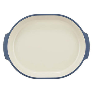 Plate caston Caston Plate Blue 22.2x16.8x2.8cm (Dish, Light Plastic, Break-resistant, Dish-resistant, Serving Plate, Microwave Safe, Microwave Safe, Dishwasher Safe)