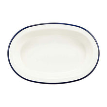 Laden Sie das Bild in den Galerie-Viewer, Bowl RETRO MODA Oval Bowl Navy 24.8x16.7x4.5cm
