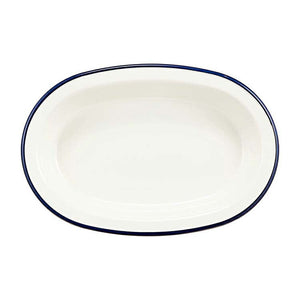 Bowl RETRO MODA Oval Bowl Navy 24.8x16.7x4.5cm