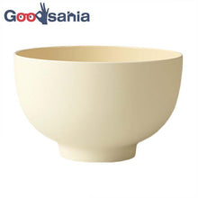 Laden Sie das Bild in den Galerie-Viewer, Donburi DONBURI Round Dry Lacquer Made in Japan Ivory Approx.   15.6x9.6cm T-26622 (Donburi Rice Bowl Rice Bowl Rice Bowl Bowl Simple Dull Color Plain Stylish Women&#39;s)
