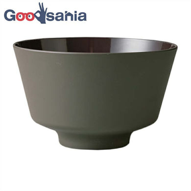 Donburi DONBURI Corner Dry Lacquer Made in Japan Charcoal Approx.   15.6x9.6cm T-26628 (Donburi, Rice Bowl, Rice Bowl, Rice Bowl, Rice Bowl, Bowl, Simple, Dull Color, Plain, Stylish, Women's)