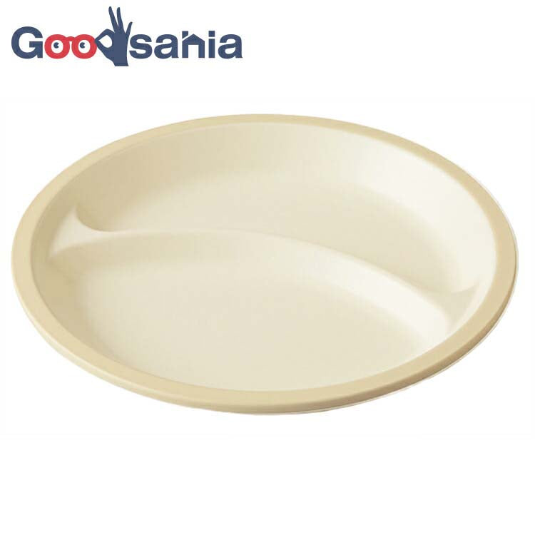 Plate Calm Dish Lunch Plate Mini Made in Japan Light Gray Approximately ƒÓ17x1.7cm T-26670 (Dish, Dish, Dividers, Plate with Dividers, Round, Round, Large, Shallow, Plain, Stylish)