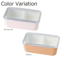 将图片加载到图库查看器，Bento box chiaro Lunch box made in Japan Light pink 750ml T-36403 (Lunch box 1 tier 1 tier 750 Microwave safe Dishwasher safe Women Ladies)
