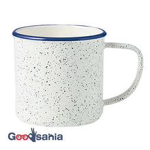 将图片加载到图库查看器，Mug RETRO MODA Mug Made in Japan Navy 370ml T-36413 (Mug Cup 370 Plastic Dishwasher Safe Microwave Safe Outdoor)
