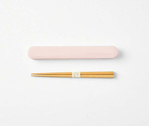 Chopstick box set CANDY POP Chopsticks/Chopstick box set Made in Japan Pink (Chopsticks) approx. 18cm T-36429 (Cutlery My Chopsticks Chopstick box 18cm Lunch box Women's Stylish Pastel)