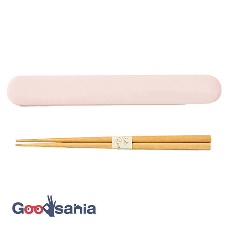 Chopstick box set CANDY POP Chopsticks/Chopstick box set Made in Japan Pink (Chopsticks) approx. 18cm T-36429 (Cutlery My Chopsticks Chopstick box 18cm Lunch box Women's Stylish Pastel)