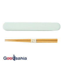 将图片加载到图库查看器，Chopstick box set CANDY POP Chopsticks/Chopstick box set Made in Japan Green (Chopsticks) Approx. 18cm T-36431 (Cutlery My Chopsticks Chopstick box 18cm Lunch box Women&#39;s Stylish Pastel)
