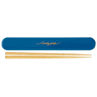 Chopsticks chopstick box set candy pop blue 18cm