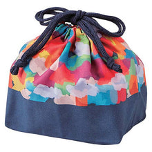 将图片加载到图库查看器，Drawstring bag lunch drawstring bag navy candy pop
