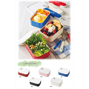 Lunch box 1 tier lunch box red eat can 600ml