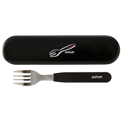 Fork case set black eat-can