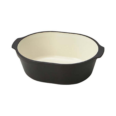 Bowl Obello Black 17.1x12.5x5.4cm (T-86348)