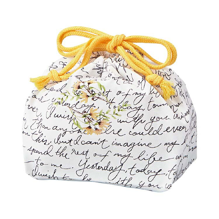 Drawstring Bag Little Lunch Drawstring Citrus Mint Approx. 17x25.5cm (T-86366)