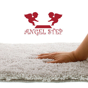 Bath Mat Angel Step Bath Mat Light Gray Approx. 35cm x 50cm