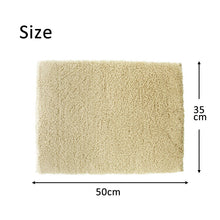 Muat gambar ke penampil Galeri, Bath mat angel step bath mat beige approx. 35cm x 50cm
