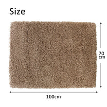 将图片加载到图库查看器，Bath mat Angel step bath mat chocolate approx. 70cm x 100cm
