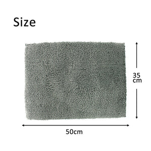 Bath Mat Angel Step Bath Mat Gray Approx. 35cm x 50cm