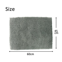 将图片加载到图库查看器，Bath Mat Angel Step Bath Mat Gray Approx. 45cm x 60cm
