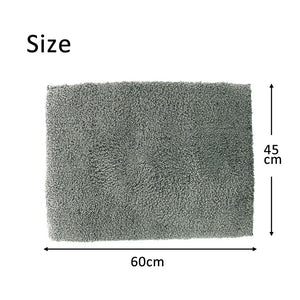 Bath Mat Angel Step Bath Mat Gray Approx. 45cm x 60cm