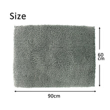 将图片加载到图库查看器，Bath Mat Angel Step Bath Mat Gray Approx. 60cm x 90cm
