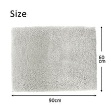 将图片加载到图库查看器，Bath mat cozy up bath mat light gray approx. 60cm x 90cm
