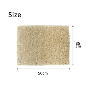 Bath Mat Cozy Up Bath Mat Beige Approx. 35cm x 50cm