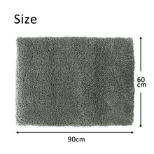 将图片加载到图库查看器，Bath Mat Cozy Up Bath Mat Gray Approx. 60cm x 90cm
