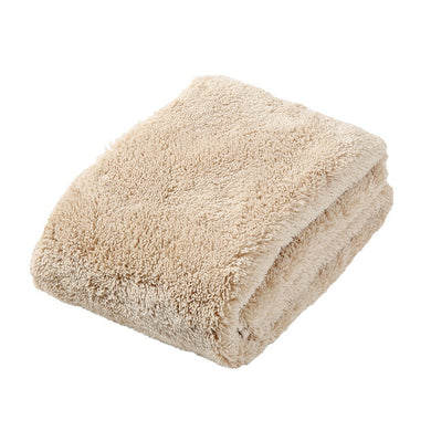 Angel Step Beige face towel that makes you want to rub your cheeks Approx. 30 x 80 cm