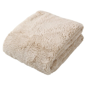 Angel Step Beige hair towel that makes you want to rub your cheeks, approx. 40 x 100 cm