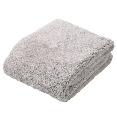 Angel Step Light gray hair towel that makes you want to rub your cheeks, approx. 40 x 100 cm