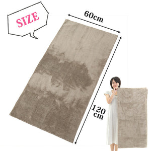 Angel Step Light brown bath towel that makes you want to rub your cheeks, approx. 60 x 120 cm