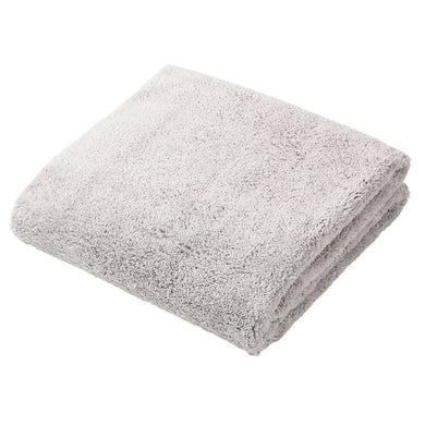 Angel Step A light gray bath towel that makes you want to rub your cheeks, approx. 60 x 120 cm