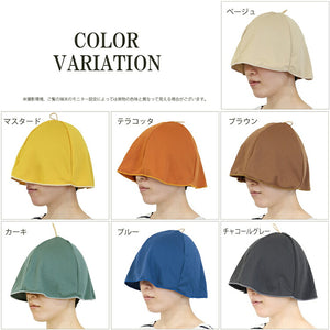 Sauna Hat, Cool Sauna Hat with Water, Made in Japan, Blue, Suitable for head circumferences up to approx. 62cm