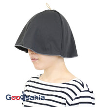 Load image into Gallery viewer, Sauna Hat, Cool Sauna Hat with Water, Made in Japan, Charcoal Gray, Suitable for head circumferences up to Approx 62cm
