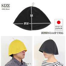 Load image into Gallery viewer, Sauna Hat, Cool Sauna Hat with Water, Made in Japan, Charcoal Gray, Suitable for head circumferences up to Approx 62cm
