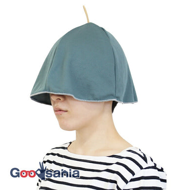 Sauna Hat, Cool Sauna Hat with Water, Made in Japan, Khaki, Suitable for head circumferences up to approx. 62cm