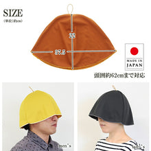 Load image into Gallery viewer, Sauna Hat, Cool Sauna Hat with Water, Made in Japan, Terracotta, Suitable for head circumferences up to approx. 62cm
