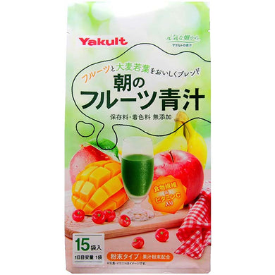 Yakult Morning Fruit Green Juice 7g x 15 packs