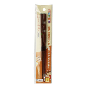 Painted chopsticks for children, 3-point support painted chopsticks, 18cm, for right-handed people