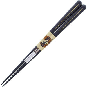 Painted Chopsticks Black Sen Ichihan Men's Thick