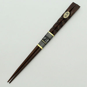 Painted chopsticks Wakasa lacquered chopsticks Tetsugi Ozeki Ichihan thick