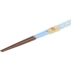 Painted chopsticks, pastel flowers, non-slip, dishwasher safe