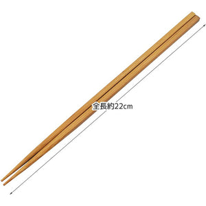 Painted chopsticks Kaguyahime bamboo set of 10