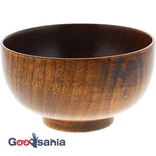 Load image into Gallery viewer, Wooden soup bowl Hotei
